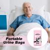 Пакеты для мочи для путешествий 900 мл Герметичный мочевой туалет Мочеприемник для мужчин женщин пожилых людей Кемпинг Пеший туризм Туризм с рюкзаком Автомобильная поездка