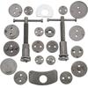 22PCS Disc Brake Caliper Tool Kit | Heavy Duty Disc Brake Piston Caliper Compressor Rewind Tool Set for Brake Pad Replacement