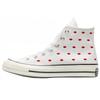 Chuck 70 Высокие с вышивкой губ 'Love Me - Vintage White' Мужские A01601C