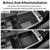Center Console Tray Organizer for Hyundai Tucson 2025 ABS Armrest Storage Box