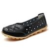 Women Flat Shoes  Breathable Leather Shoes For Women Loafers Soft Leather Flats Shoes