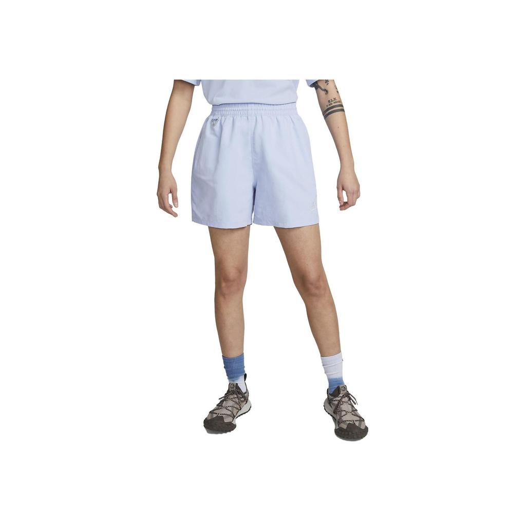 Nike ACG Collection Solid Straight-Leg Sports Shorts Women Bottoms Cobalt DV9535-479