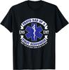 Proud Dad First Responder EMS EMT Novelty Gift Apparel T-Shirt