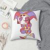 Pomni The Amazing Digital Circus Pillow Cases Cushion Covers  Decorative Throw Pillow Case Cover for Sofa