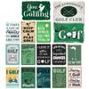 Vintage Golf Tin Signs Retro Sports Metal Sign Golf for Man Cave Life Is Full of Important Choices Wall Decor for Bedroom Bar
