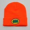 Women's Frog Embroidery Knit Beanie - European & American Hip-Hop Style