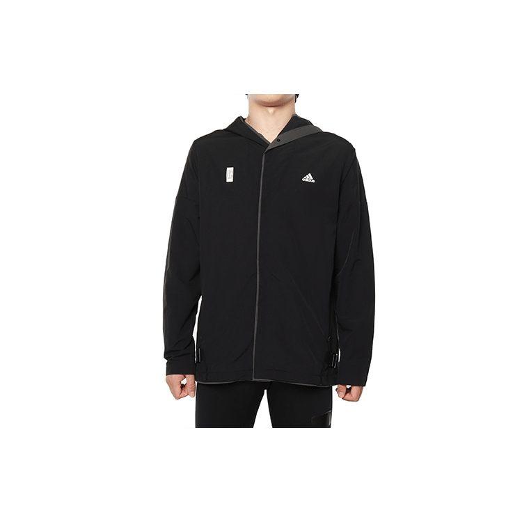 adidas Куртки Мужские Черные С Капюшоном Умеренные Другие DY8756