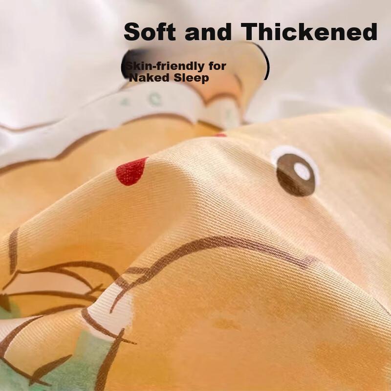 CHUYISHENG Disposable Bedding Set, Thickened Anti-Dirt Hotel Bedsheet, Duvet Cover, Pillowcases, Portable Compressed Travel Bedding