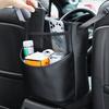 Новый кожаный карман для хранения сидений автомобиля между универсальным зазором для хранения сидений автомобиля, подвесной сетчатый карман для авто, держатель для сумочки