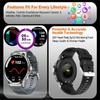2025 Новый 1,85 HD экран для Samsung Galaxy Watch 6 Bluetooth Call Smartwatch 710mAh Health Monitor Мужские спортивные режимы Smart Watch