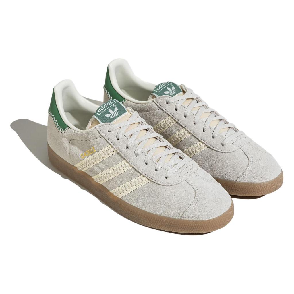 adidas Кроссовки унисекс Gazelle Alumina Preloved Green Кремово-белые IE3691