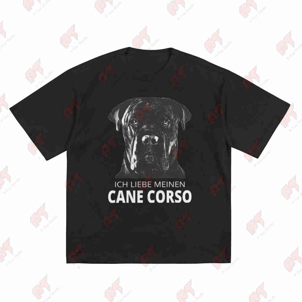 I Love My Cane Corso Italiano Dog Breed Lover Short Sleeve Tee 100% Cotton T-Shirt