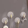 Элегантные настенные крючки-наклейки в форме ракушек (10-Pack)