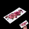 Fashion Fake Temporary Tattoo Sticker Rose Flower Arm Body Waterproof Women Art
