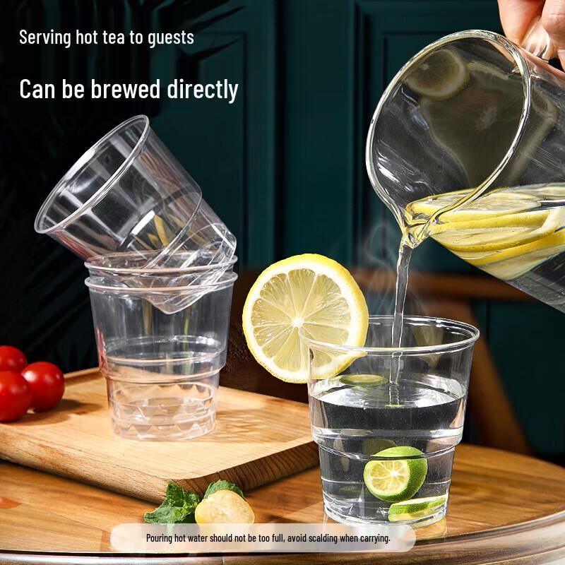 Meiliya 200ml Thickened Disposable Plastic Cups