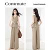 Women's Summer Chic V-neck Sleeveless Set