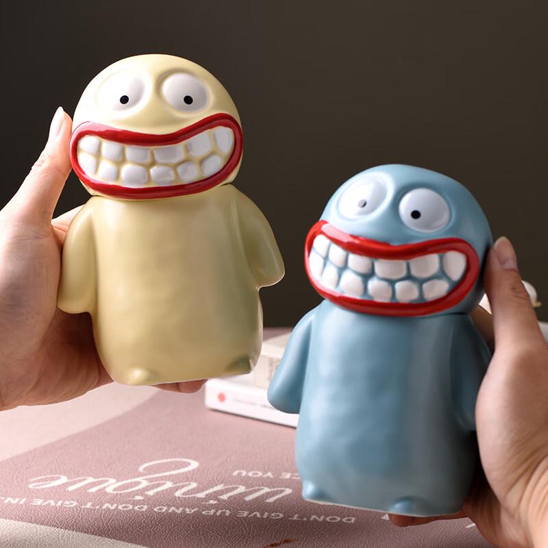 Shangqi Ugly Cute Big Mouth Monster Mug