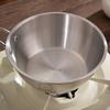 304 Stainless Steel Seafood Rice Pot Bear Pattern Salad Bowl Durable Korean Noodle Bowl  Picnic