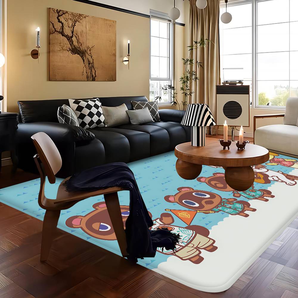 A-Animal Classic C-Crossing Game Door Mat Washable Non-Slip Living Room Sofa Chairs Area Mat Kitchen Doormat Area Rug