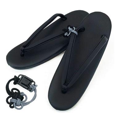 Траурный Дзори Японская поминальная служба Клип Японский размер обуви [Kyoto Usagido] Одежда, Сандалии, Черный, Одежда, Похороны, (Стринги включены) (Черный,