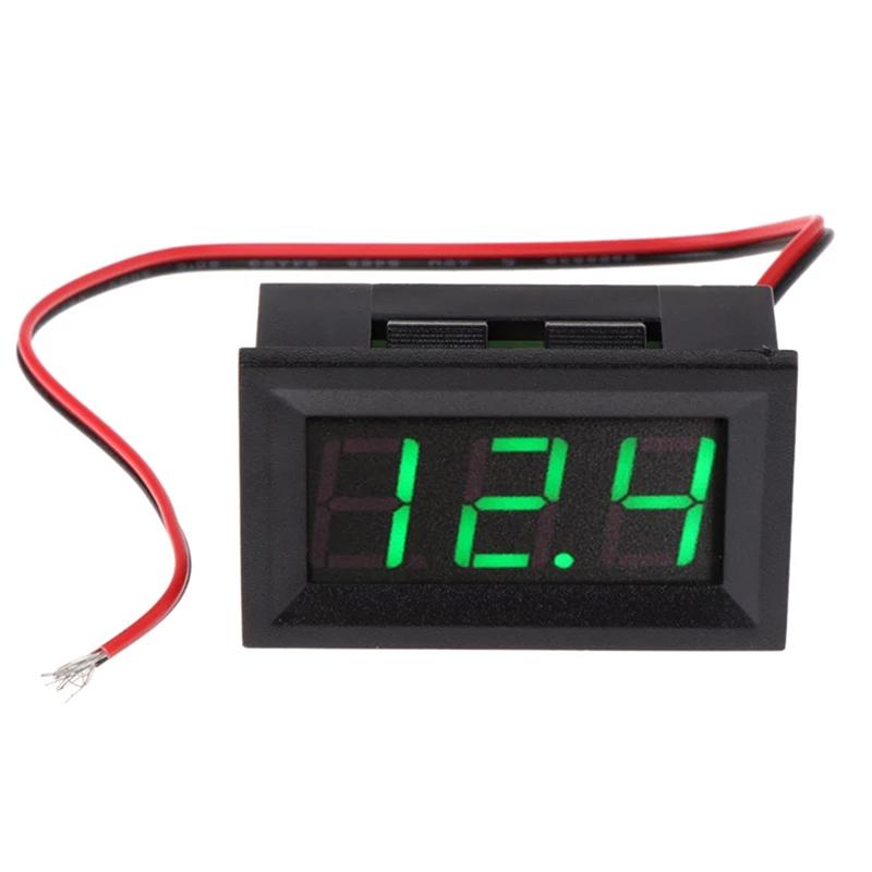 0.56 In Digital Voltmeter Ammeter Dc Panel Amp Volt Voltage Current Meter Tester
