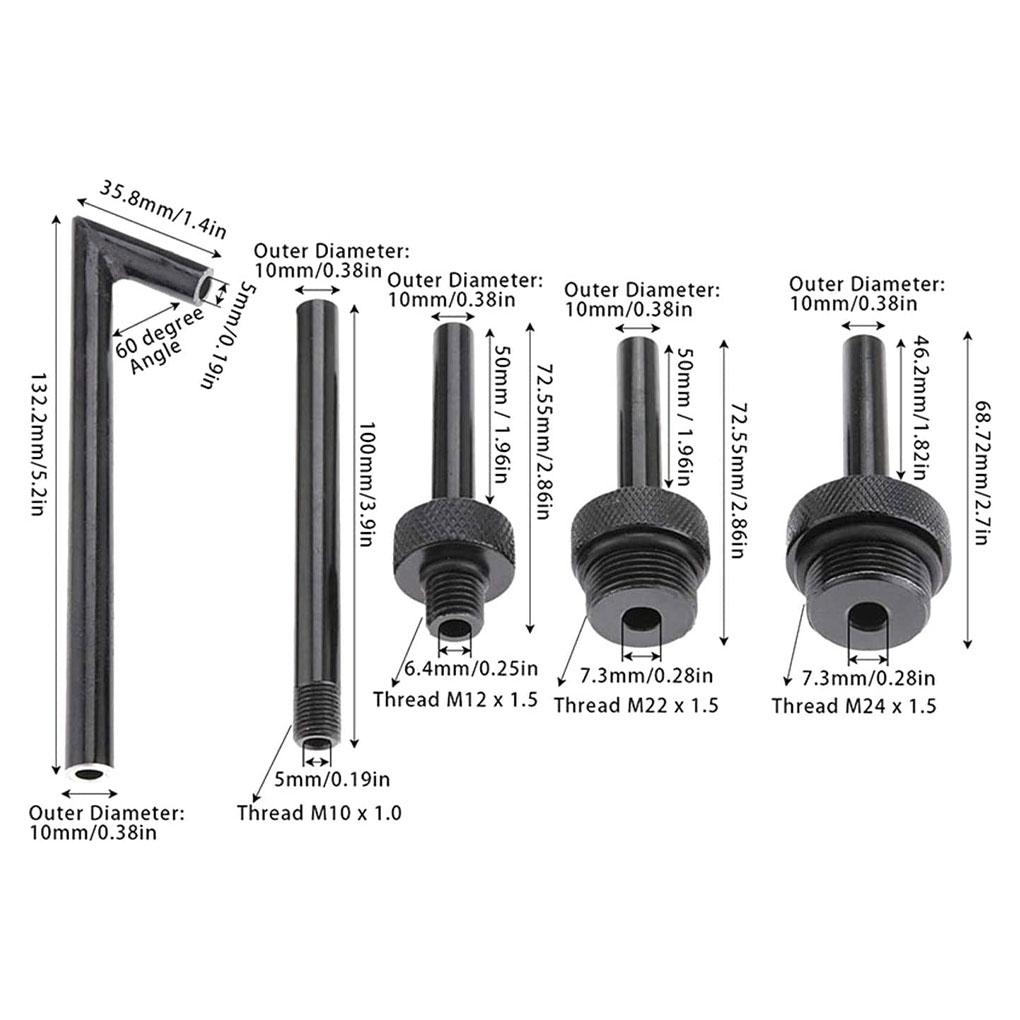 Удобная заливка трансмиссионного масла 9 с помощью наших адаптеров из 5 штук. Адаптер для заливки трансмиссионного масла 5 штук 722 9