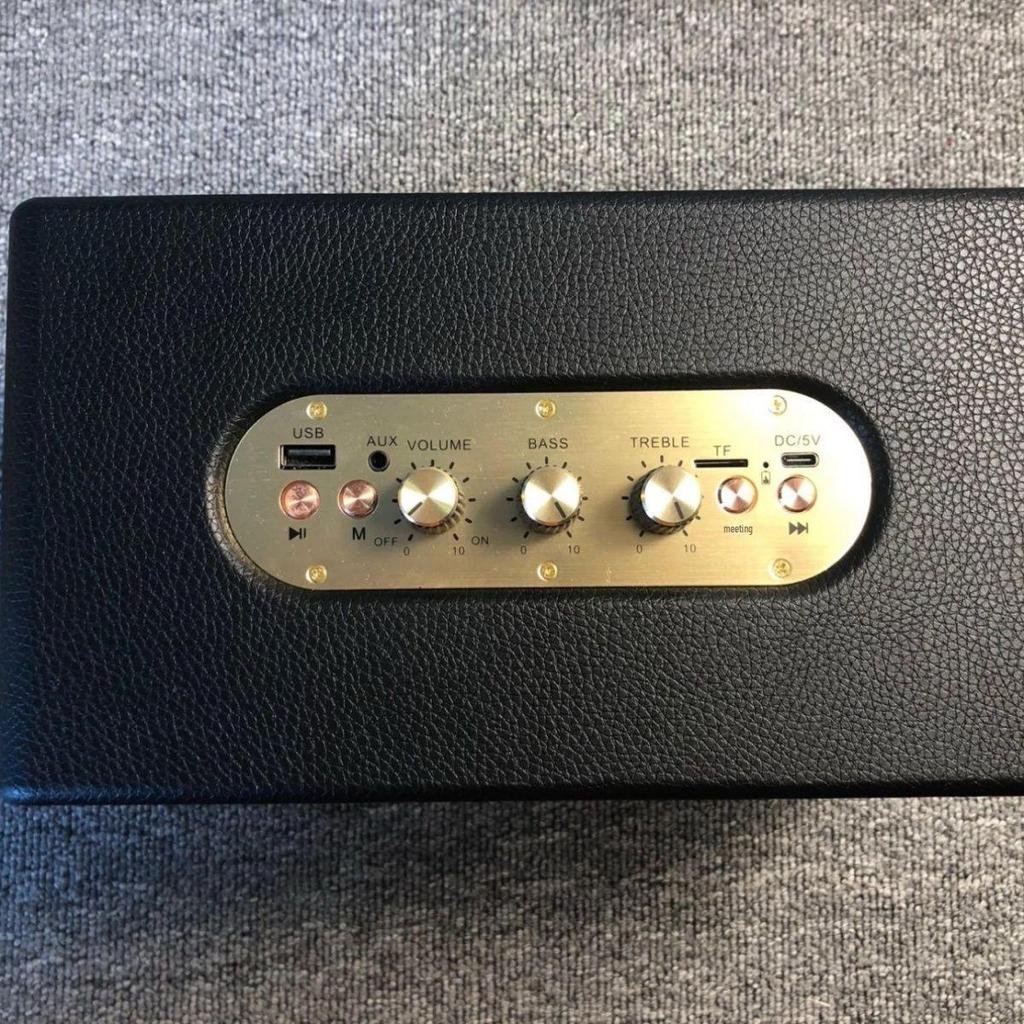 Huaqiangbei Acton2 Высокогромкий ретро-динамик Bluetooth для настольного компьютера M18