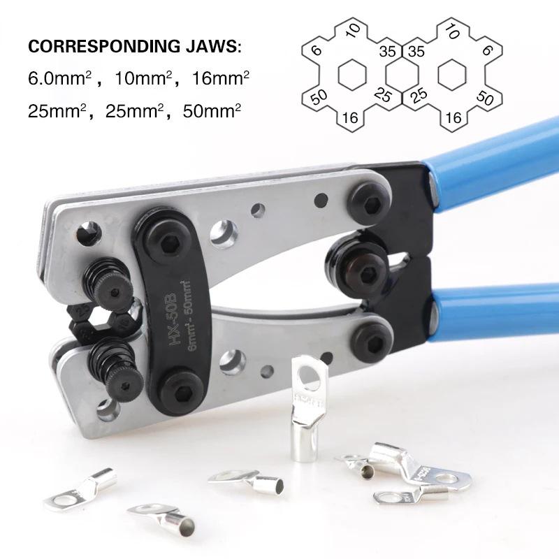 Copper Tube Terminals Set: 80-SC Series, 160-Piece Peep Hole SC6-25 Boxed
