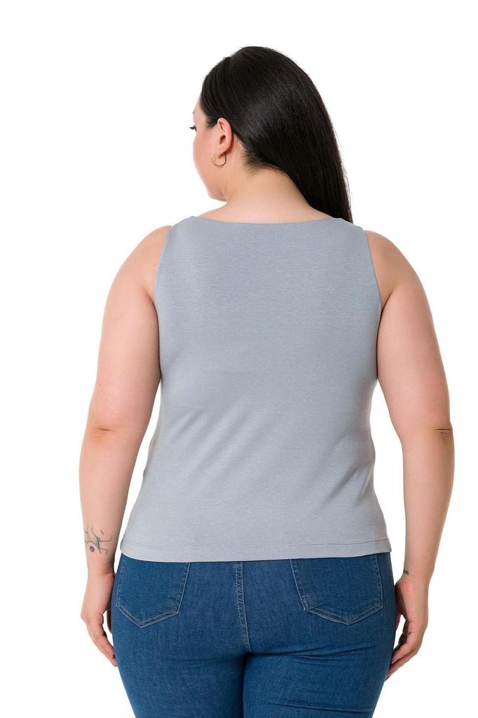 Women's Style Big Size Body Plus Size Strappy Half Lined Viscose Mink Body