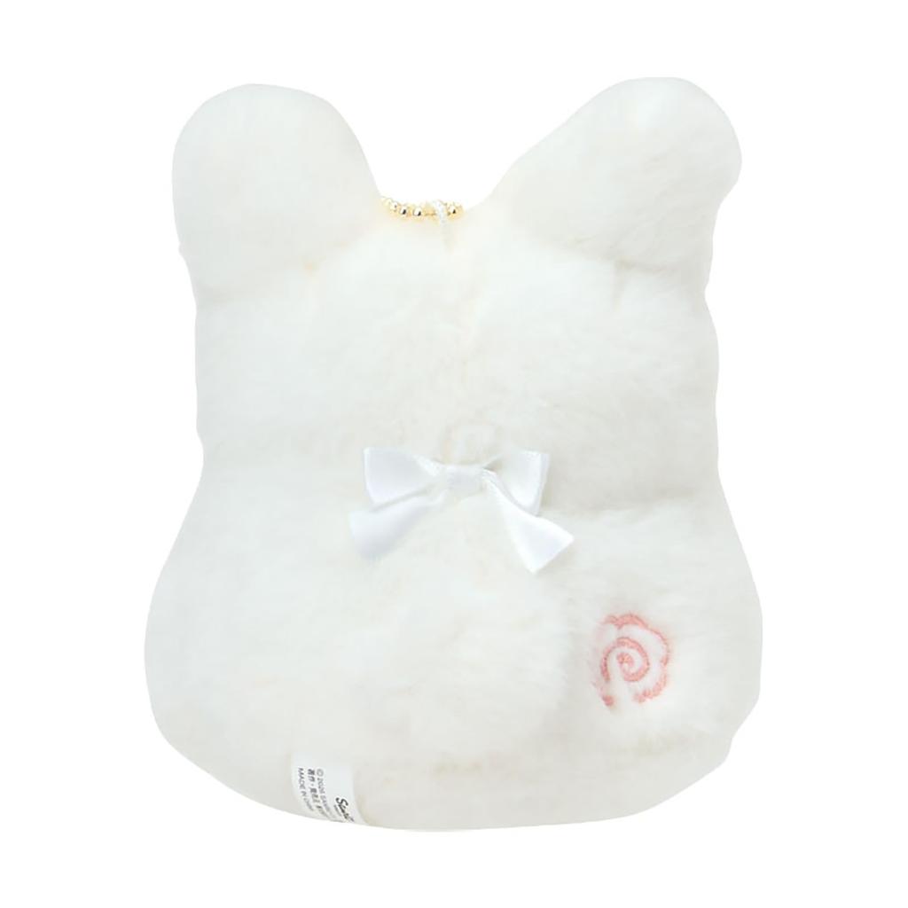 Sanrio Hanamaru Ghost Mascot Holder Nap Time on Fluffy White Cloud 575933