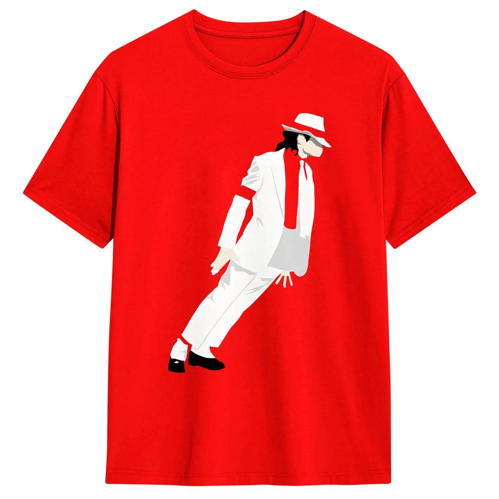 MMichael JJackson Smooth Criminal Футболка Унисекс Y2K Футболки Летняя Дышащая Новинка Футболка Прямая поставка Оверсайз Одежда