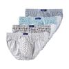 4 шт. Мужские хлопковые трусы Удобное нижнее белье Со средней посадкой Брифы С принтом Трусы для мальчика Дышащие трусики L XL 2XL 3XL 4XL 5XL