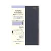 Midori Double Schedule Navy 22384006 October Planner, 2026, B6, Monthly, Progressive, Blue, (Starts 2025)
