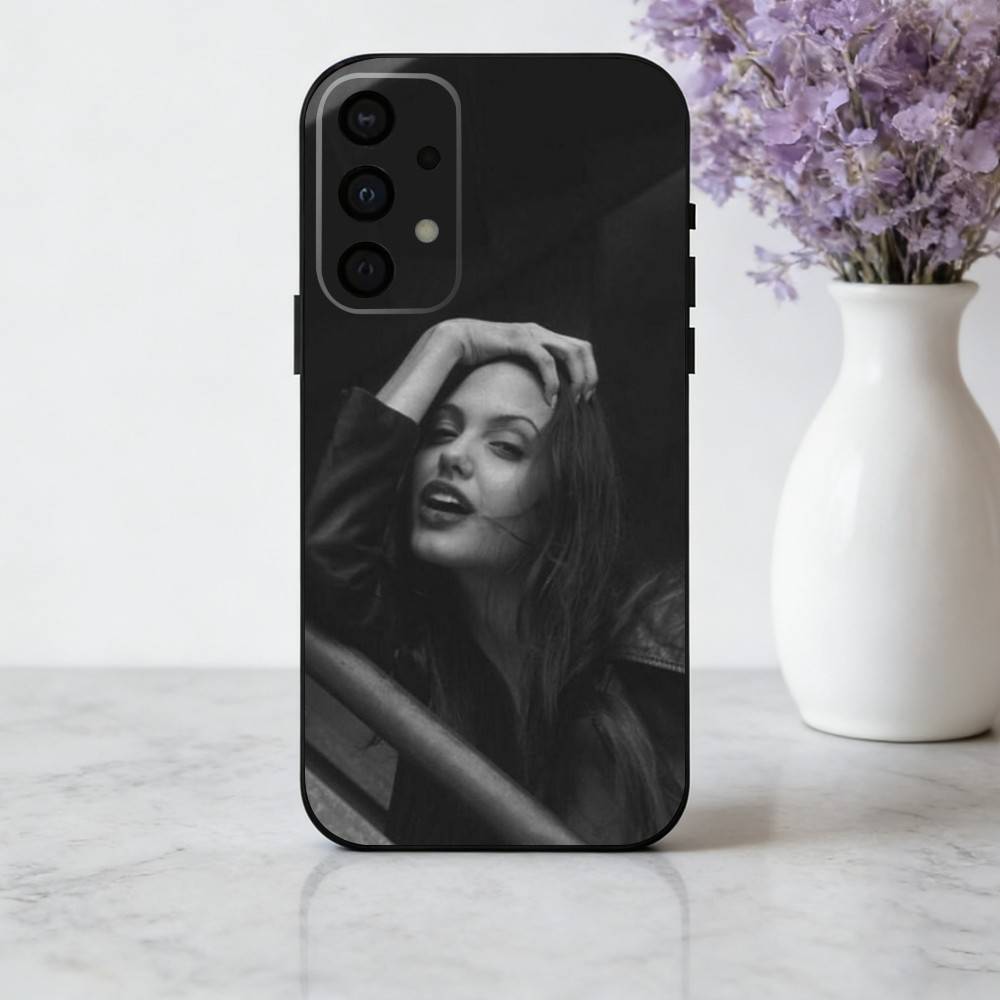Смелый чехол для телефона с изображением A-Анджелины Джоли Для Samsung Galaxy A73,A72,A71,A70,A53,A52,A51,Другие Мягкий Черный Чехол