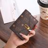 2024 Women's Fashionable Tri-Fold Wallet: Compact Design with Multiple Card Slots and Coin Purse