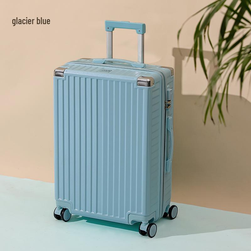 24-Inch Multifunctional Suitcase with Universal Wheels and New Lock System
