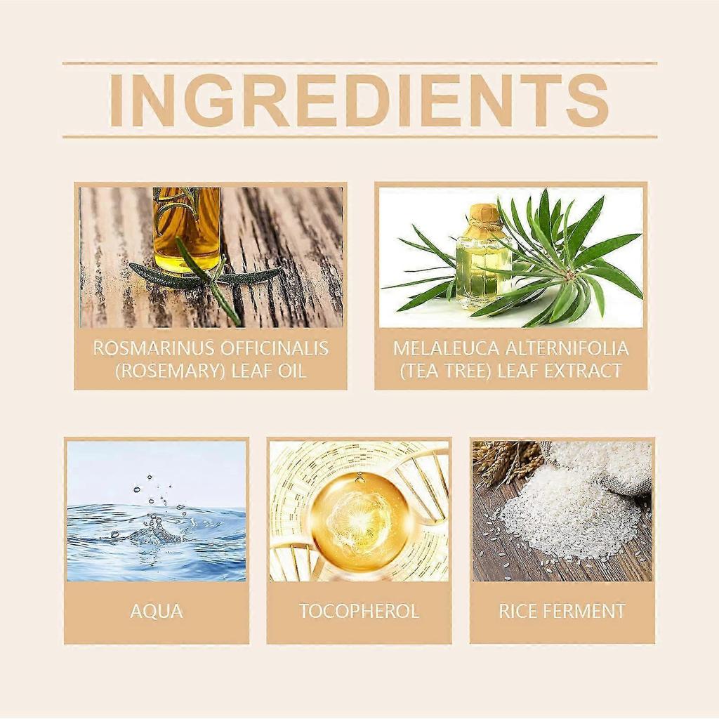 Rice Water for Hair Growth, Rice Water Spray with Rosemary & Vitamin E, Nourishing Rice Water Hair Spray Strengthen & Thick Hair, Reduce Breakage