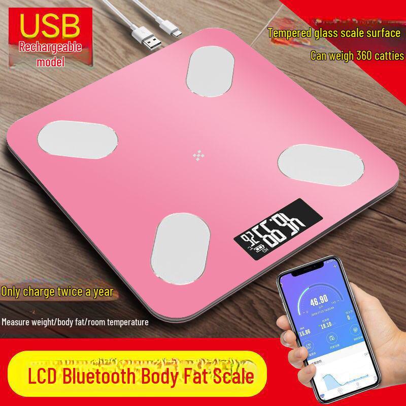 Smart Body Fat Scale with Logo Printing - Electronic Household Weight Scale
