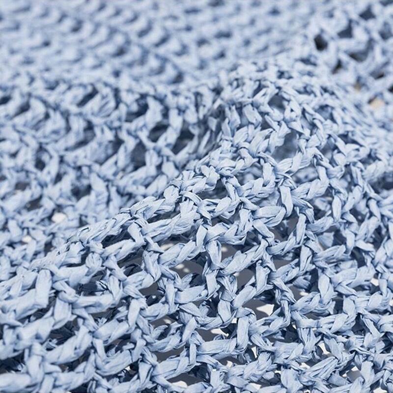 240M Natural Fiber Paper Summer DIY Hand Knitting Crochet Hat Bag Knitting Yarn Home Decoration