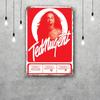Ted Nugent Classic Poster Rusty Metal Plaque Retro Decorative Plate Bar Man Cave Garage Club Metal Sign Wall Decoration