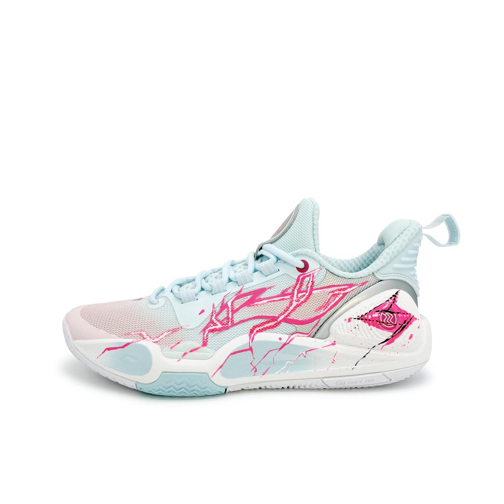 Li Ning Speed 9 Sakura Speed Electric Glow, Сумка-шоппер Амортизация Нескользящая Отскок Низкие Баскетбольные кроссовки ABPT001-6(Команда1496-)
