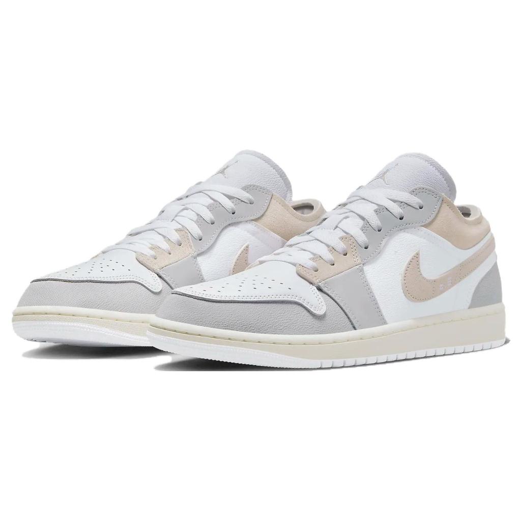 Air Jordan 1 Low SE Craft Inside Out — Мужские кроссовки Tech Grey Light-Orewood-Brown White Sail DN1635-002