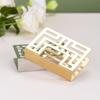 Modern Stainless Steel Napkin Holder Hollow Paper Storagerack Silver Paper Towel Holder  Kitchen