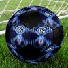 Schalke 04 Indoor Soccer Ball Colorful Machine Stitched PVC Size 5 Team Training Competition Ready Durable High-Bounce Cool Sports Gift