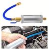 Convenient Car Air Conditioner Refiller 1/4 Inch Sae Refrigerant Fluid Filler Fluorescent Dyes
