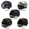 Новый велосипедный шлем с защитой от столкновений, спортивный велосипедный шлем с задним фонарем, портативный, легкий, сверхлегкий, регулируемый шлем для взрослых