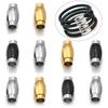 2pcs Stainless Steel Magnetic Clasps Magnet Hook Jewelry Findings Fit 6mm Leather Bracelet Magnetic Clasp DIY Jewelry Making