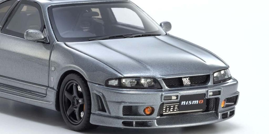 Kyosho Original Nissan Skyline R33 Nismo Grand Touring Car Gray Finished Product KSR43109GR 1/43 GT-R