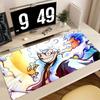 Коврик для мыши с изображением Фрэнки-киборга из аниме One Piece, большой резиновый коврик для клавиатуры и стола с прошитым краем 2 мм