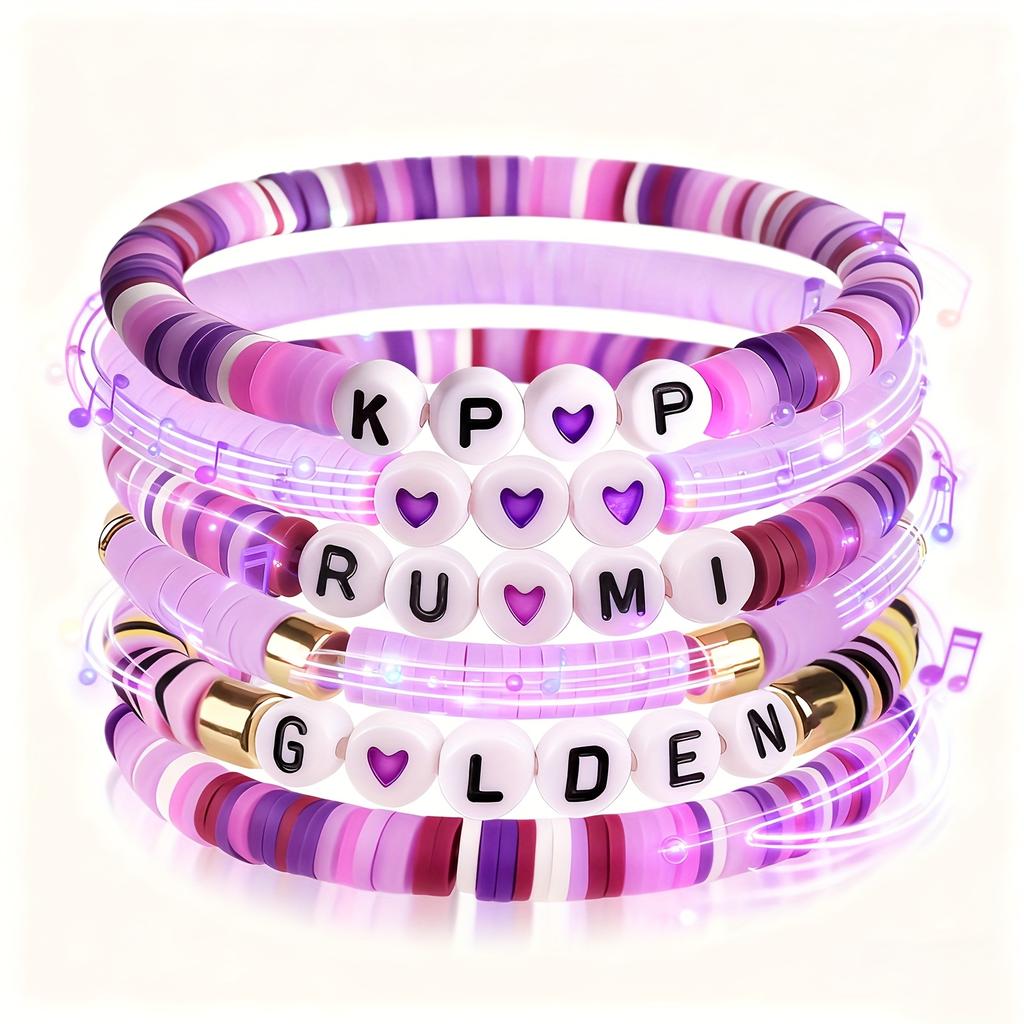 Браслеты в стиле K-Pop для фанатов, идеально подходят в качестве подарков на дружбу для подруг, сестер, дочерей, внучек, племянниц и подруг